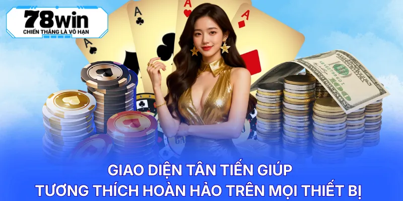 Giao diện tân tiến giúp tương thích hoàn hảo trên mọi thiết bị 